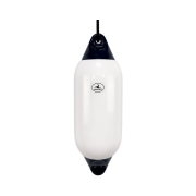 Original Boat Fender – White/Blue Ends